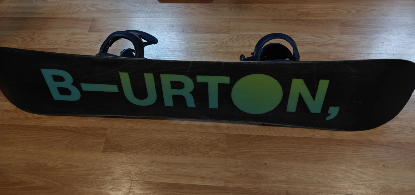 Burton Snowboard with Bindings and boots - photo 4