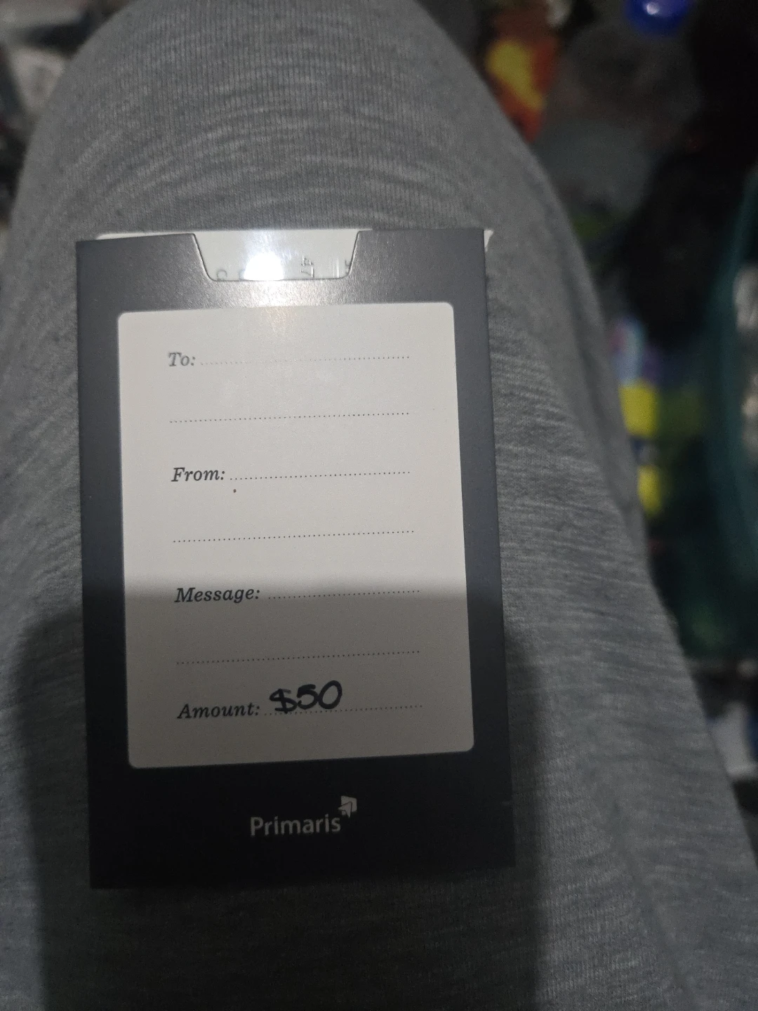 $50 Primaris Gift Card - Stone Road Mall - photo 2