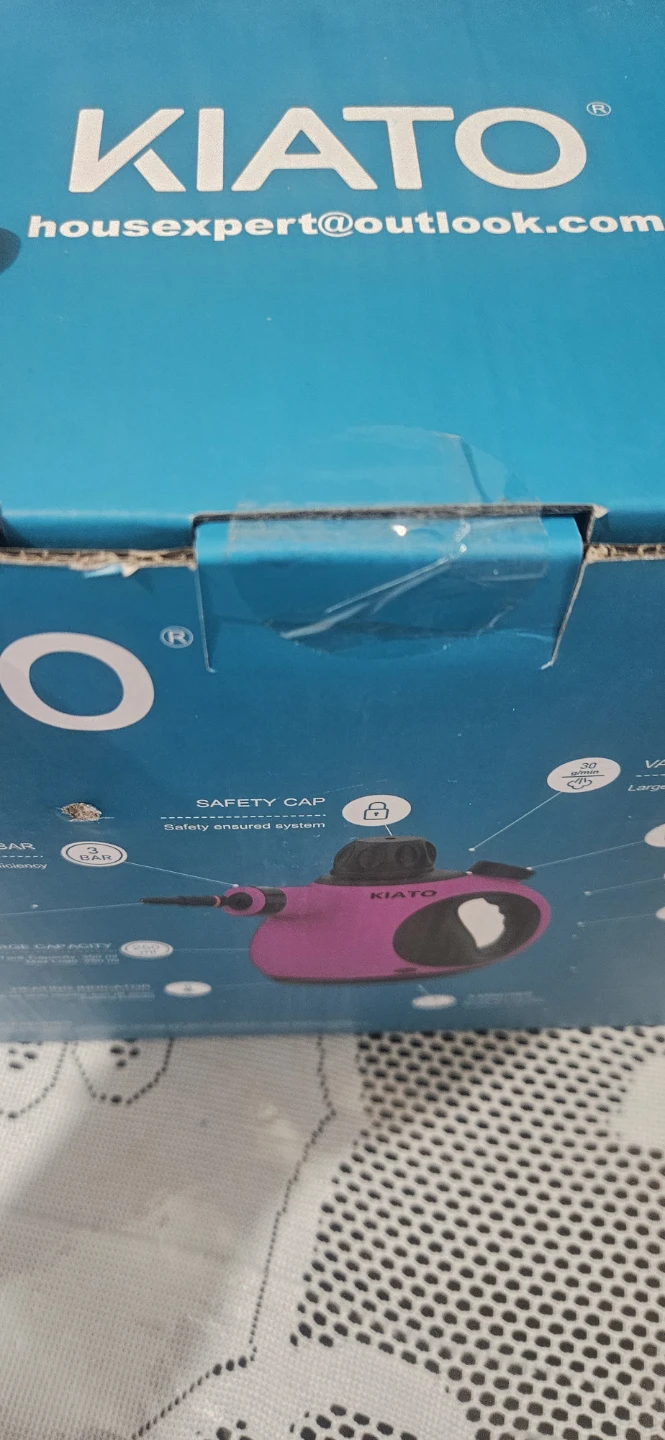 KIATO Handheld Pressurized Steam Cleaner - photo 2
