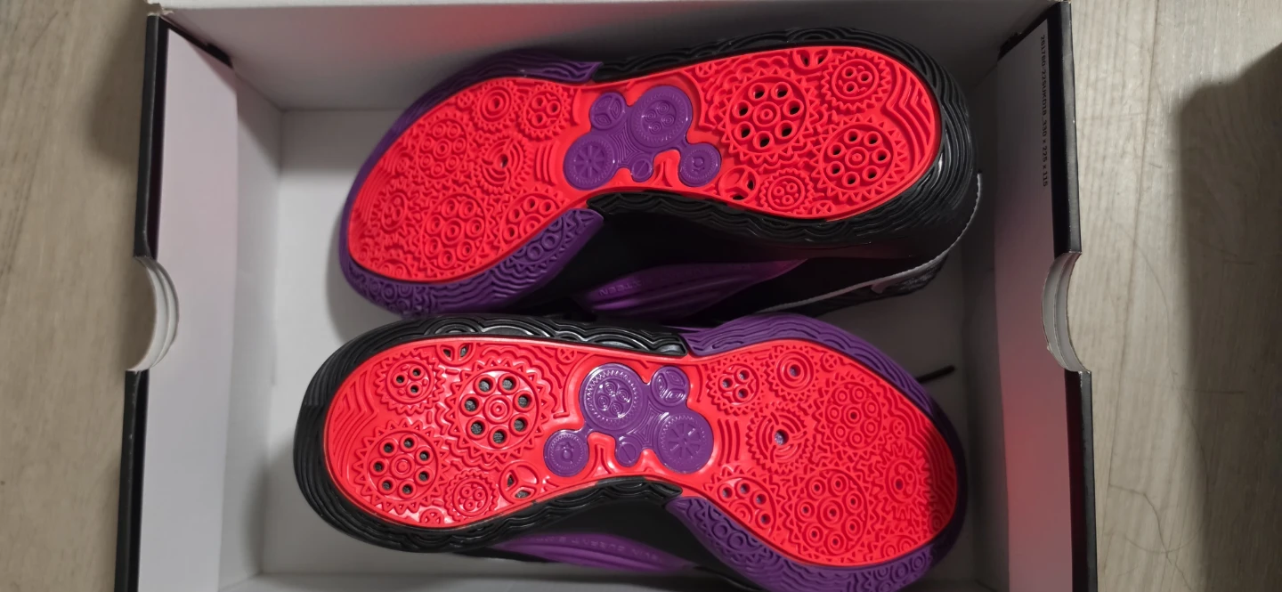 Nike KD 16 Basketball Shoes - Black/Purple Pathway Royalties - photo 5
