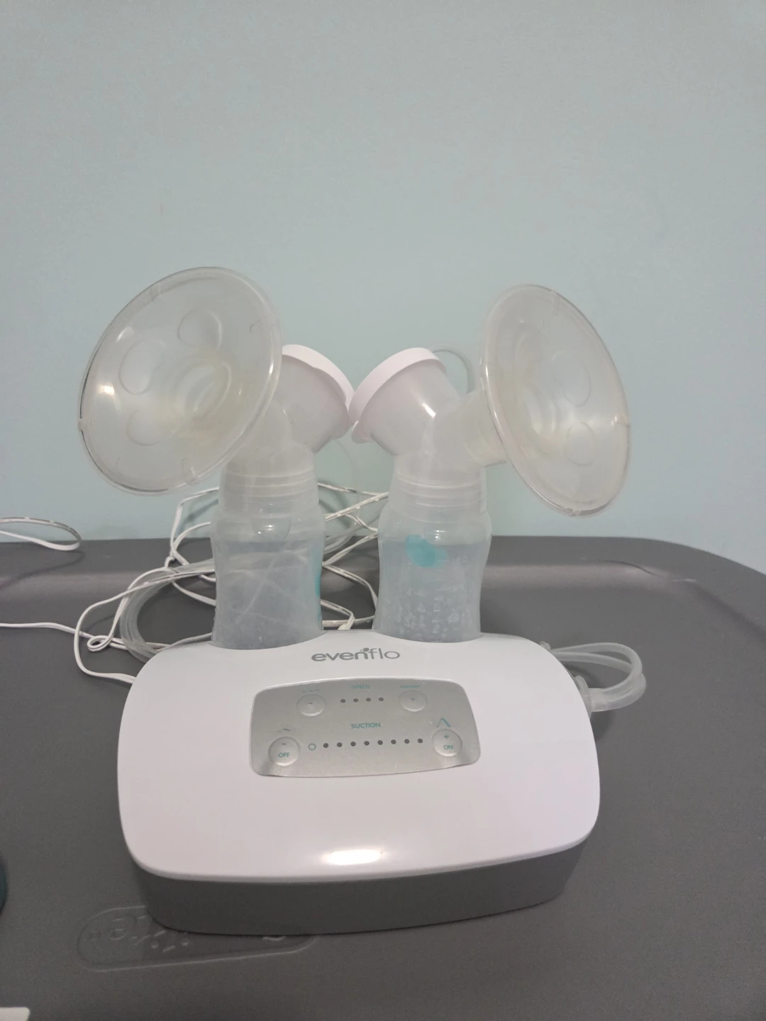 Evenflo Double Electric Breast Pump with Bottles