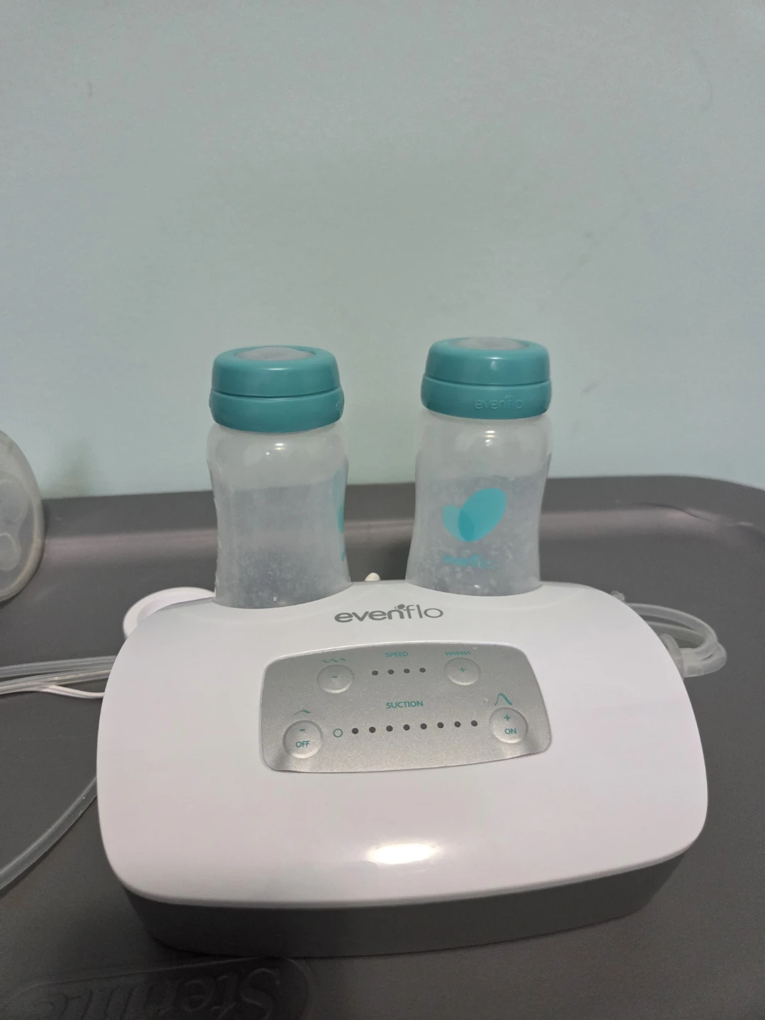 Evenflo Double Electric Breast Pump with Bottles - photo 4