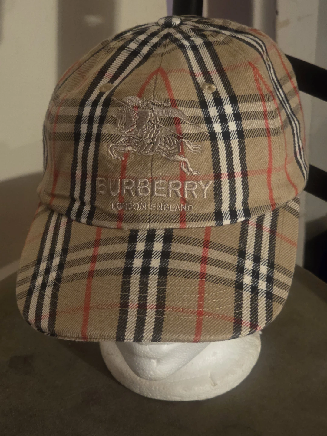 Burberry x Supreme Baseball Cap