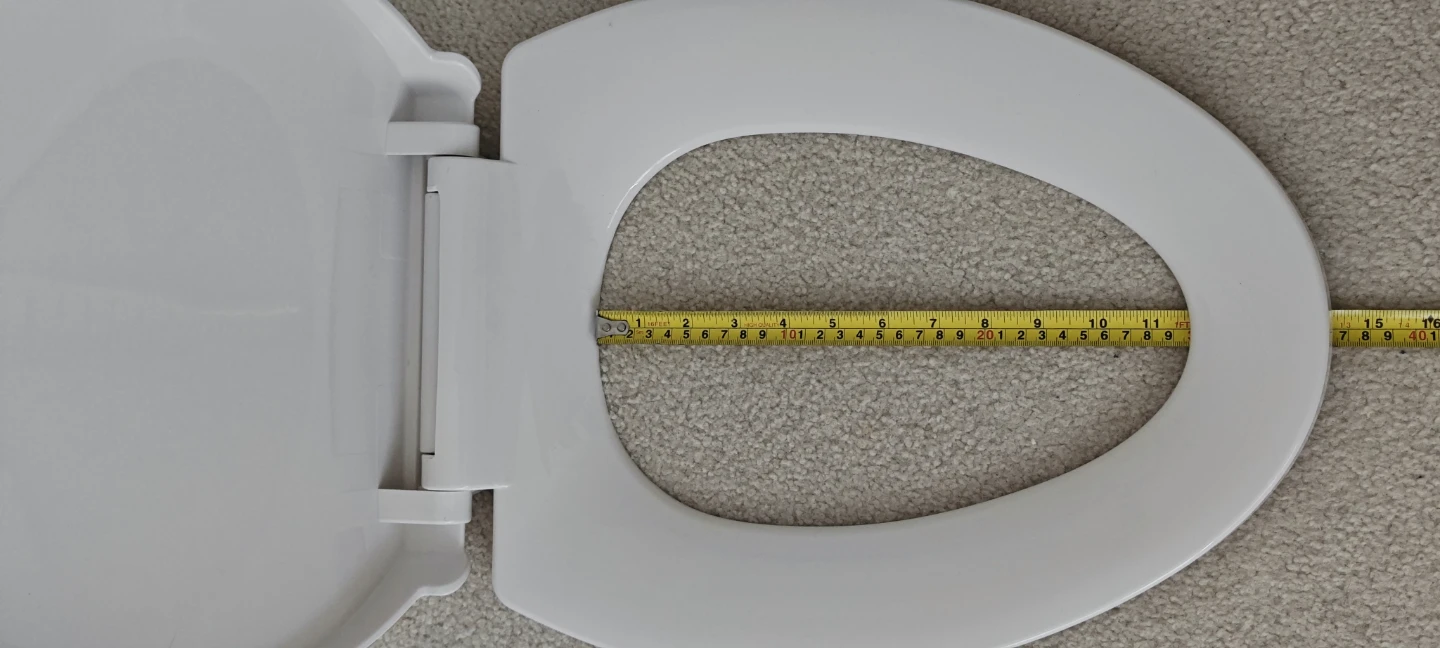 New White Toilet Seat with Slow Motion - photo 3