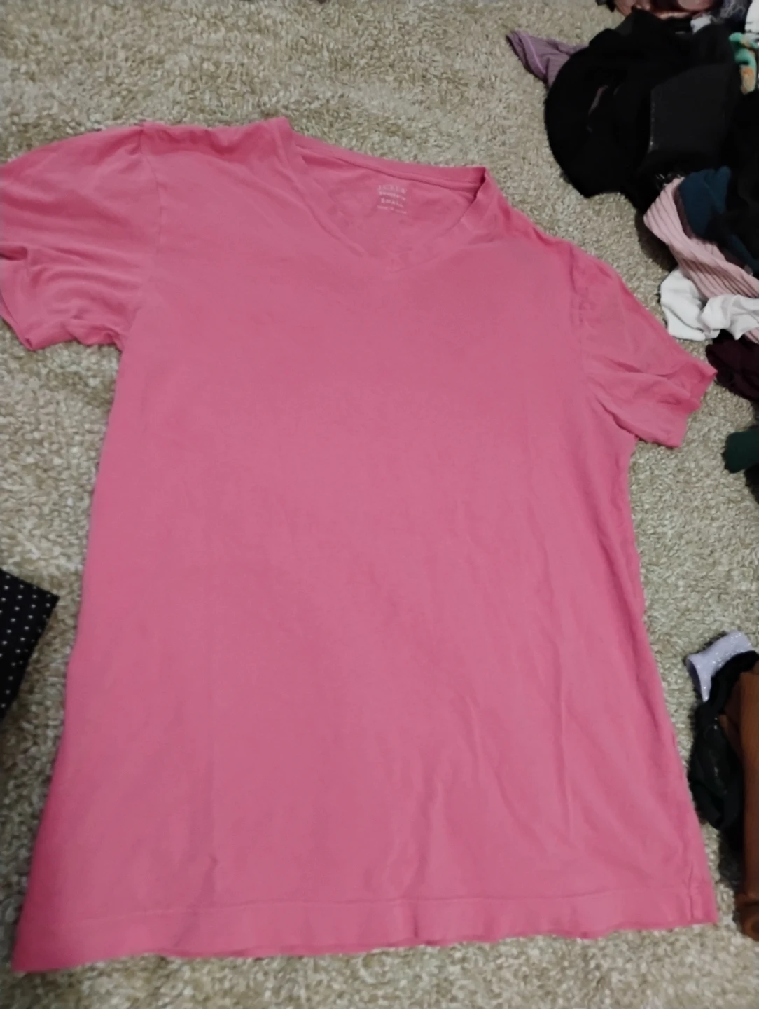 Tshirt - Solid Pink color - Small - photo 2