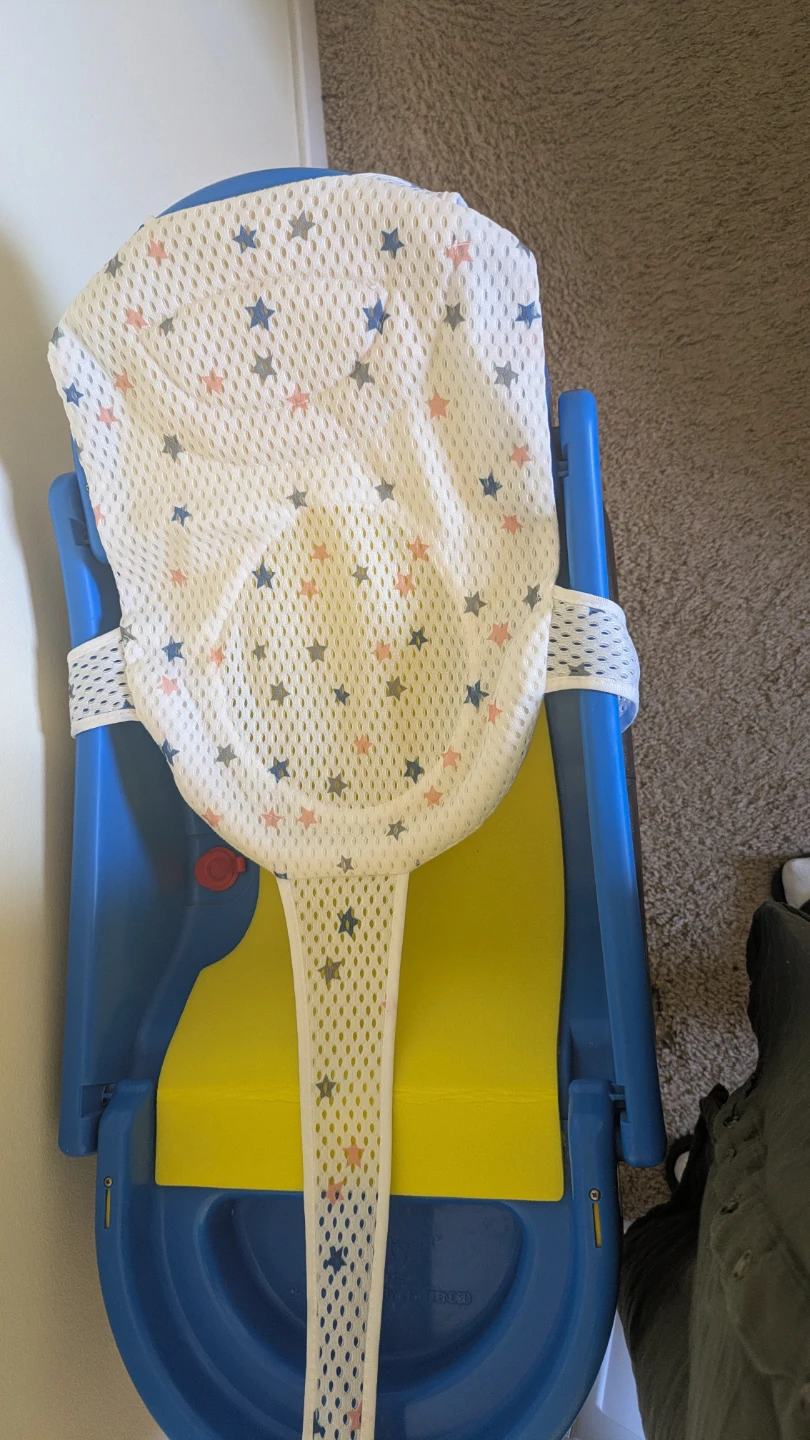 Blue Baby Bath Tub with Star Sling - photo 4