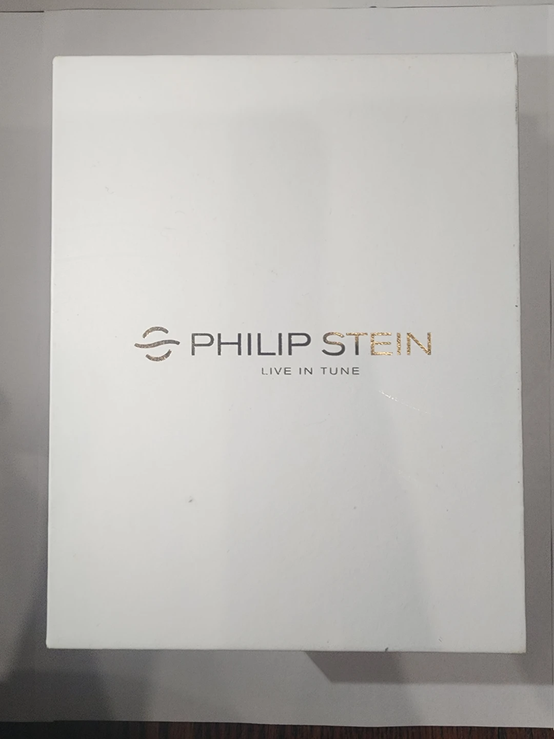 Philip Stein Watch with Blue Dial and Black Strap (Male)