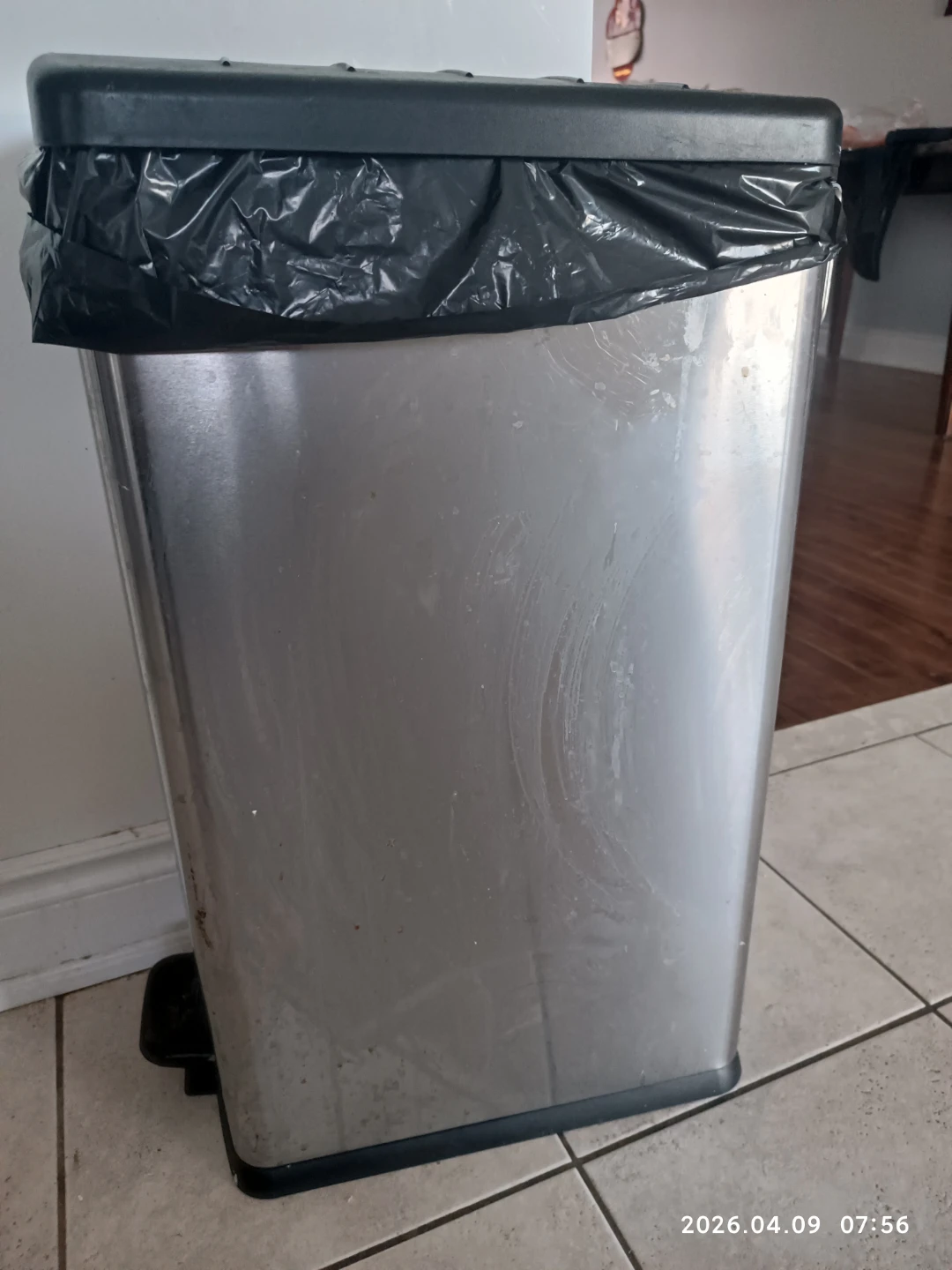 Stainless Steel Step Trash Can