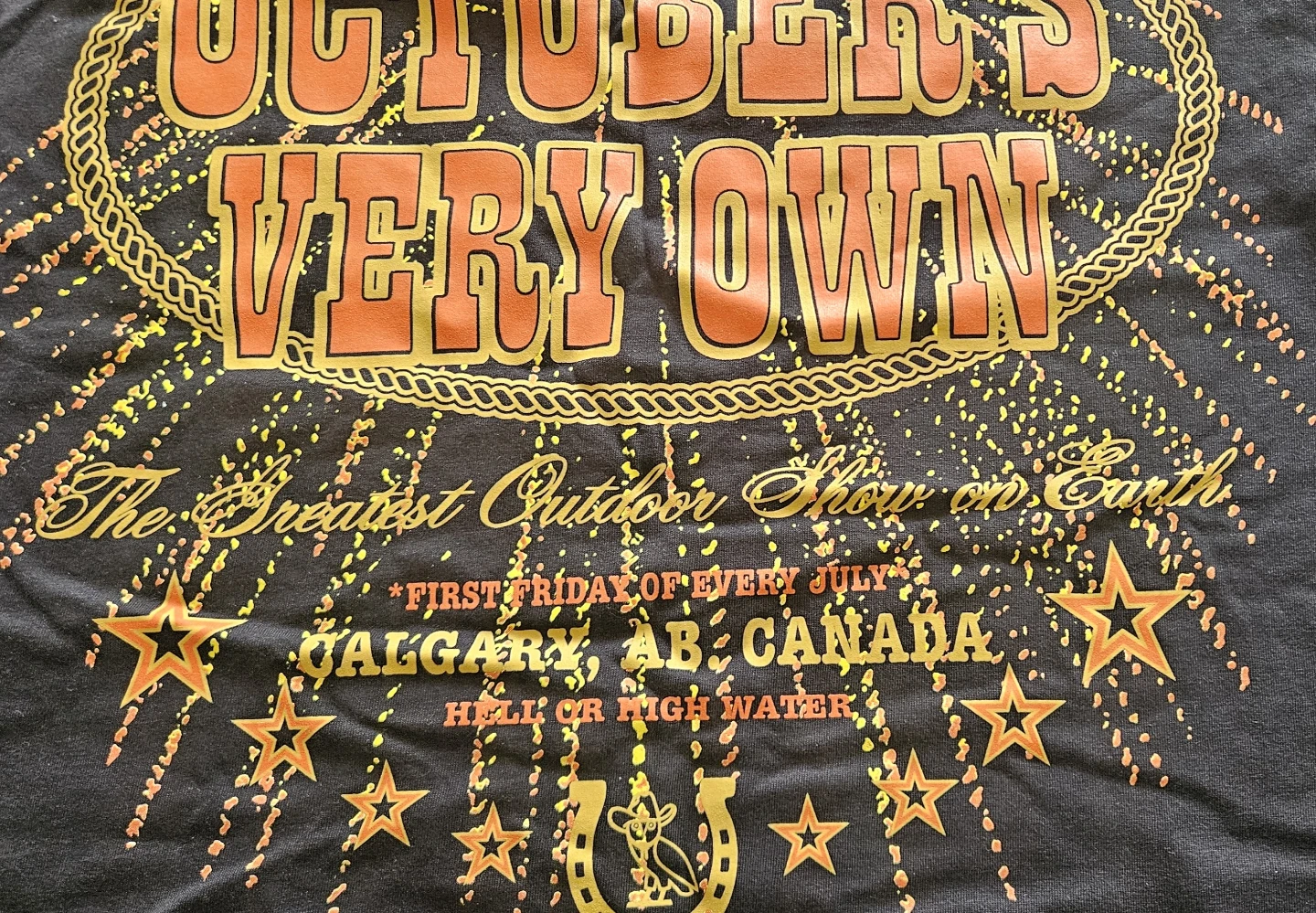 RARE OVO Calgary Stampede T-Shirt XL - photo 3