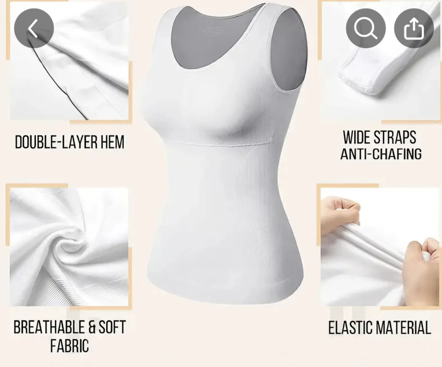 Women's Smoothing Compression Waist Trainers - photo 3