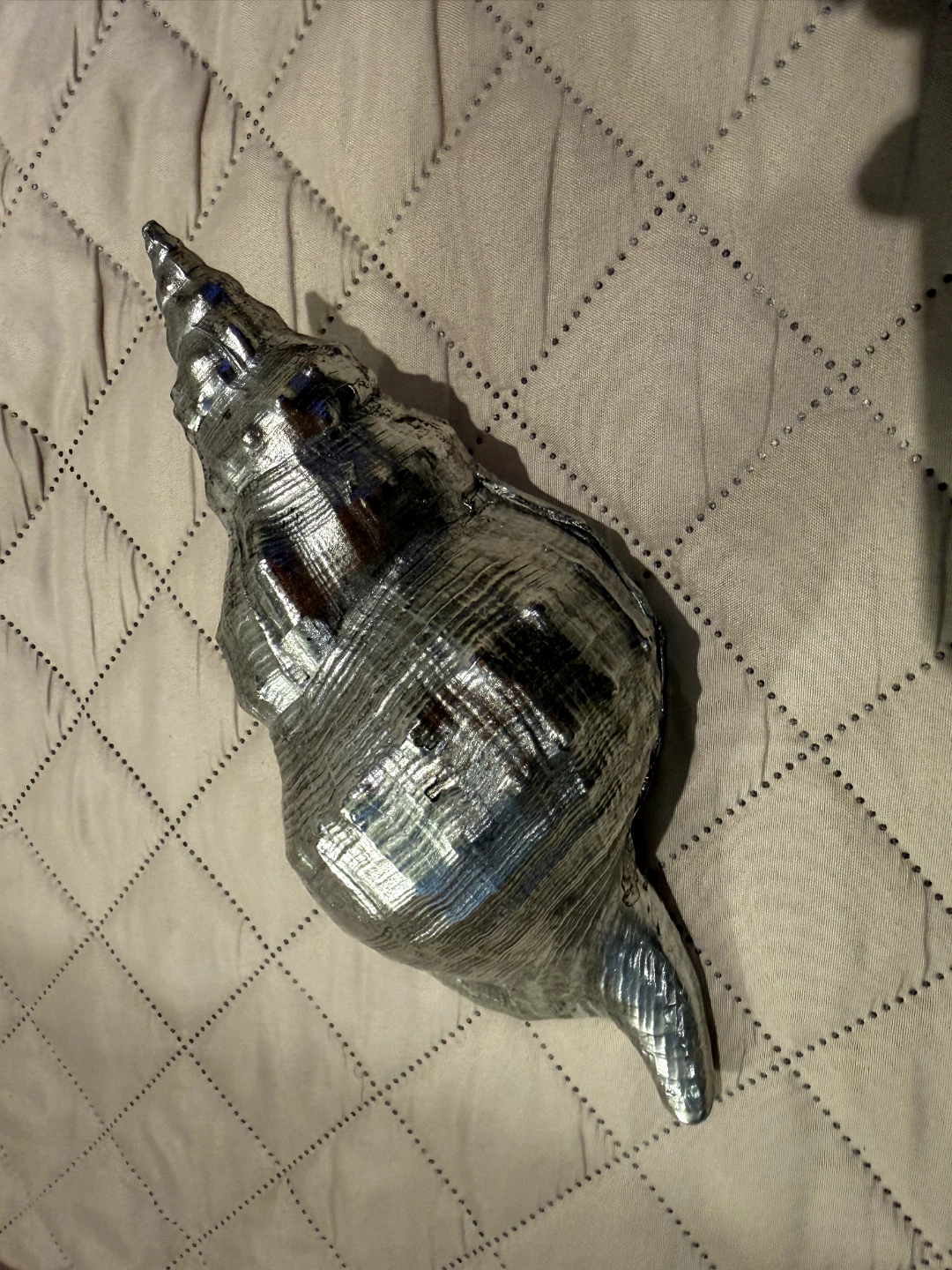 Decorative Silver Seashell