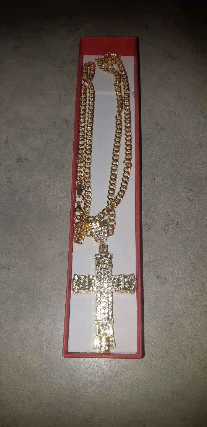 Ice Out Cross With Chain - photo 2