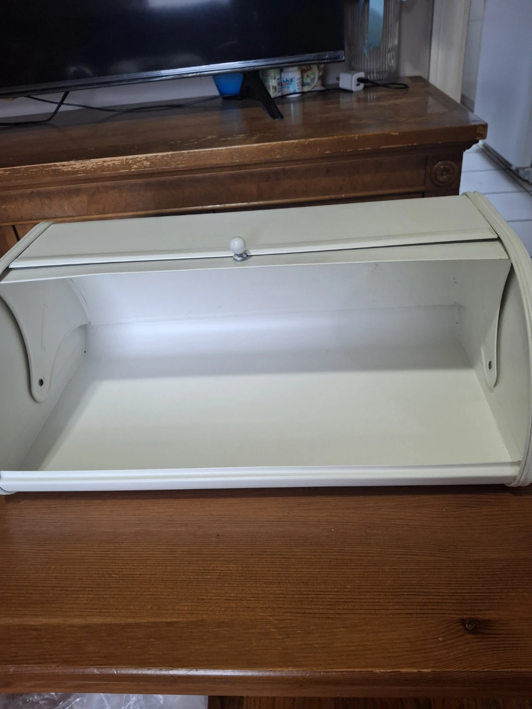 Haus Roland White Bread Box