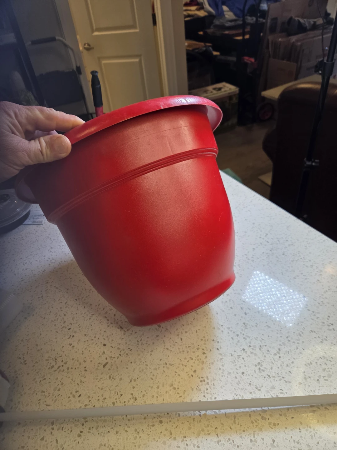 Red Ariana Pot - photo 3