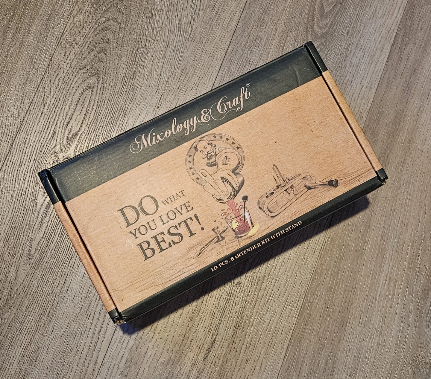 NEW ✨️ Mixology & Craft Bartender kit with bamboo stand - photo 3