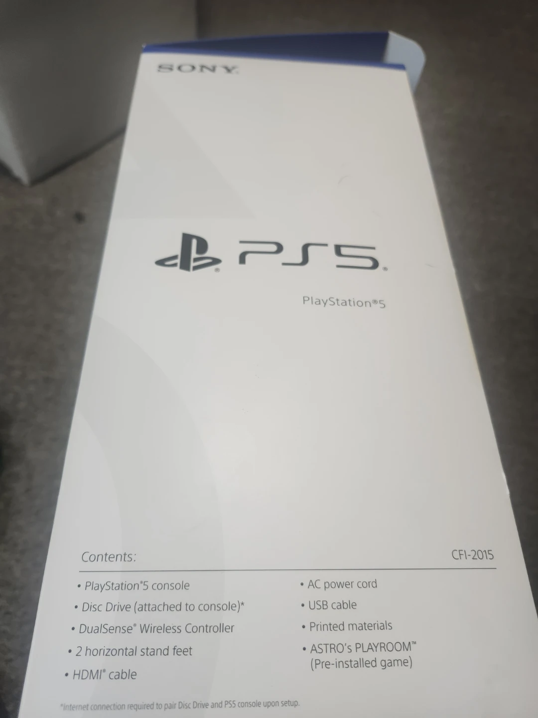 Sony PlayStation 5 Disc Edition Console - photo 2
