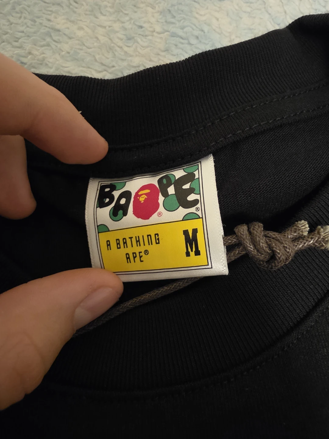 A Bathing Ape Check Tee Bape x Burberry Shirt Medium - photo 4