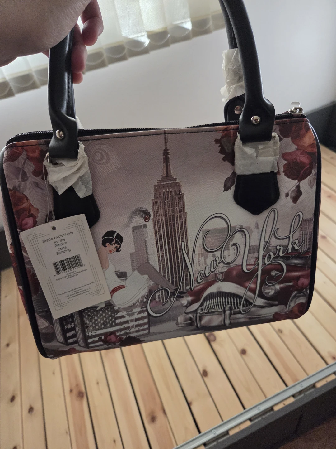 Esb speedy New York Themed Satchel Bag