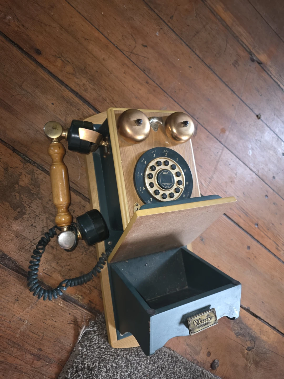 Classic Collector's Edition Rotary Wall Phone