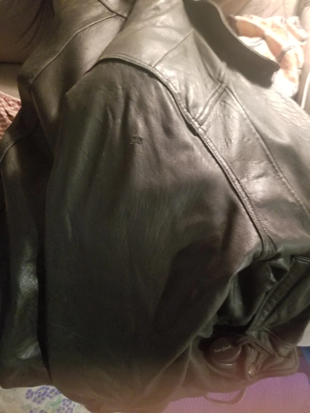 Danier leather jacket large - photo 4