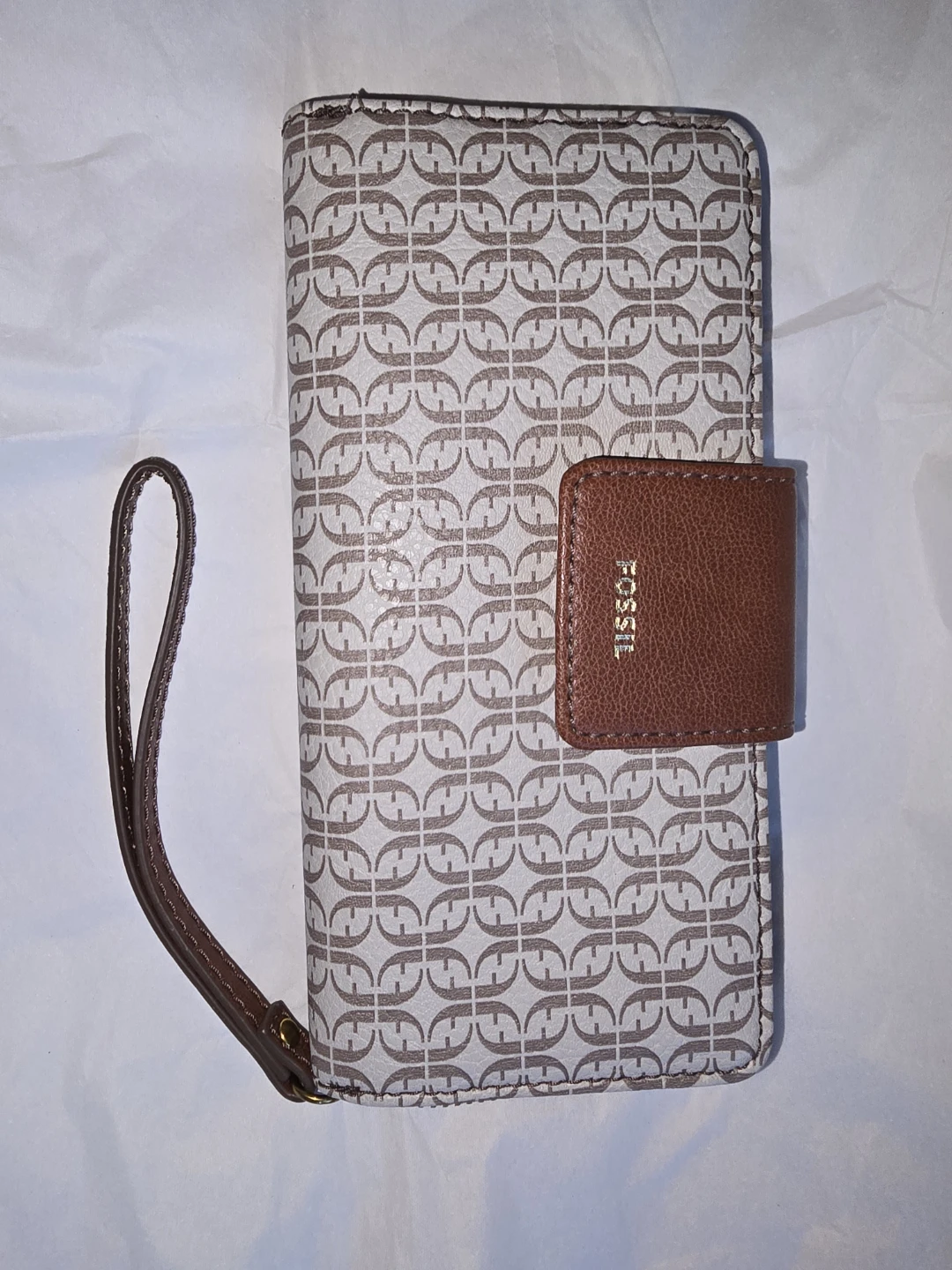 Fossil Wallet - Taupe