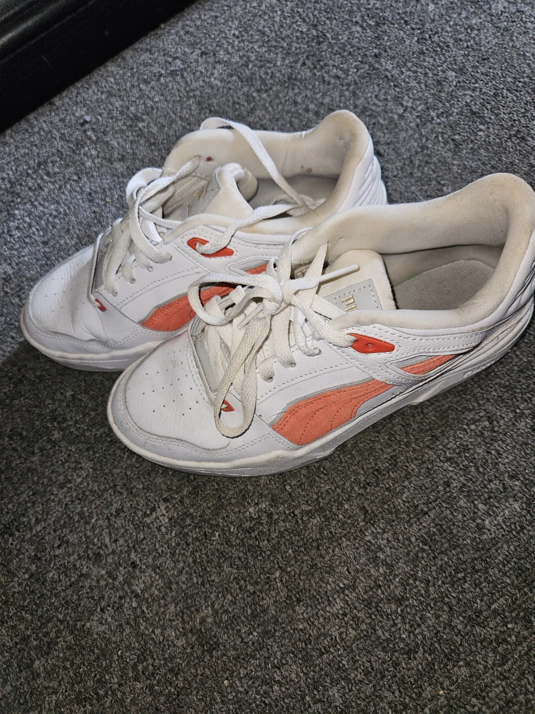 Puma Superteam White & Orange Sneakers - photo 2