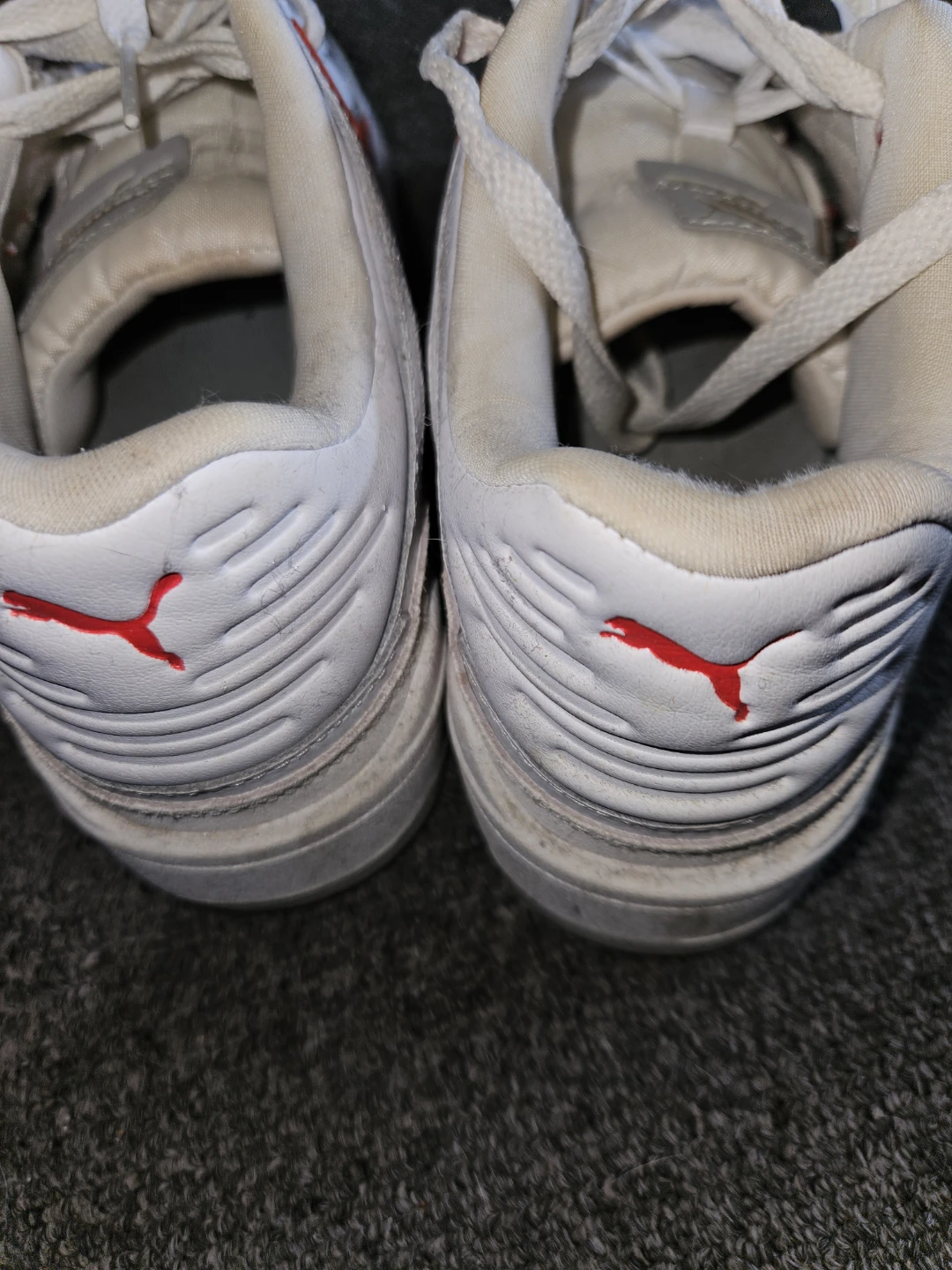 Puma Superteam White & Orange Sneakers - photo 3