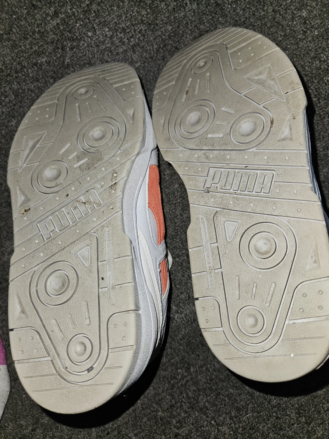 Puma Superteam White & Orange Sneakers - photo 5