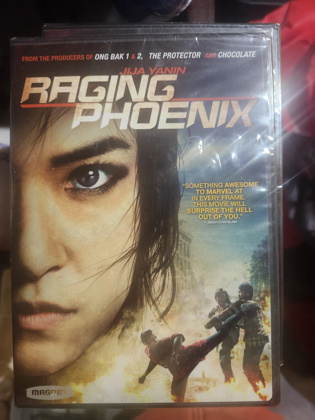 Raging Phoenix DVD starring Jija Yanin
