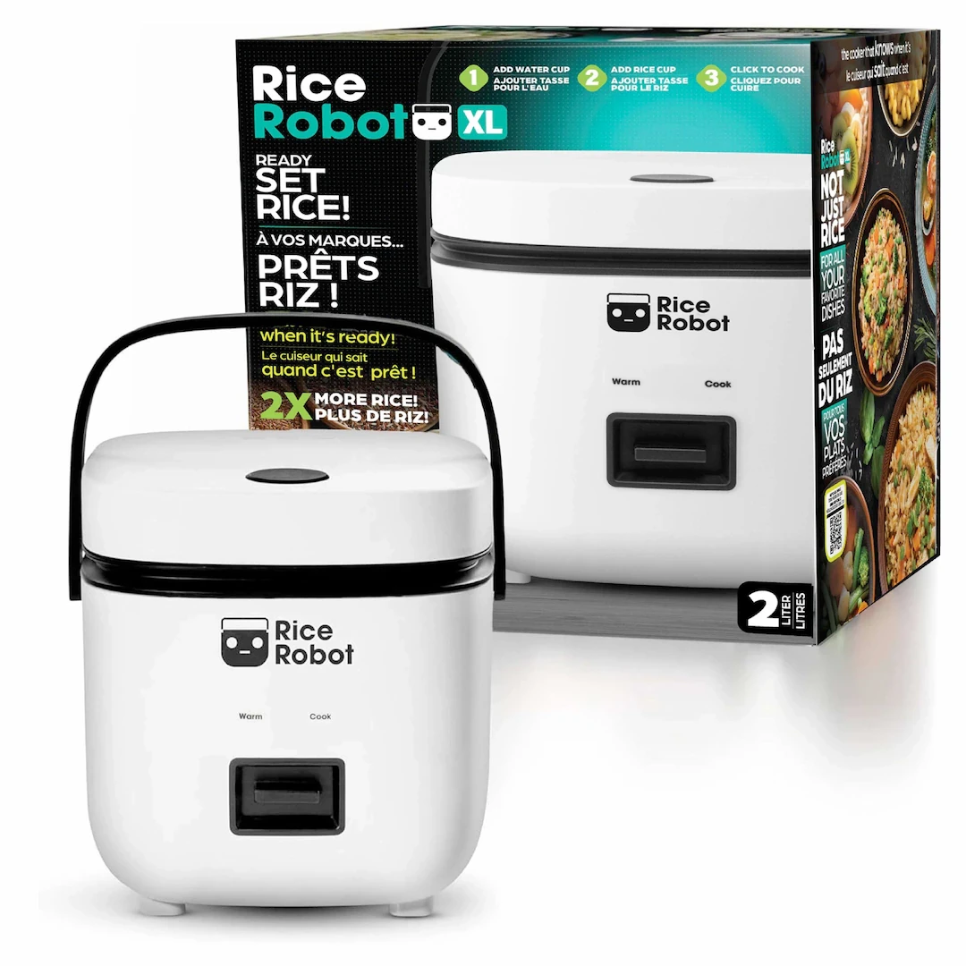Rice Robot XL Rice Cooker - 2 Litre