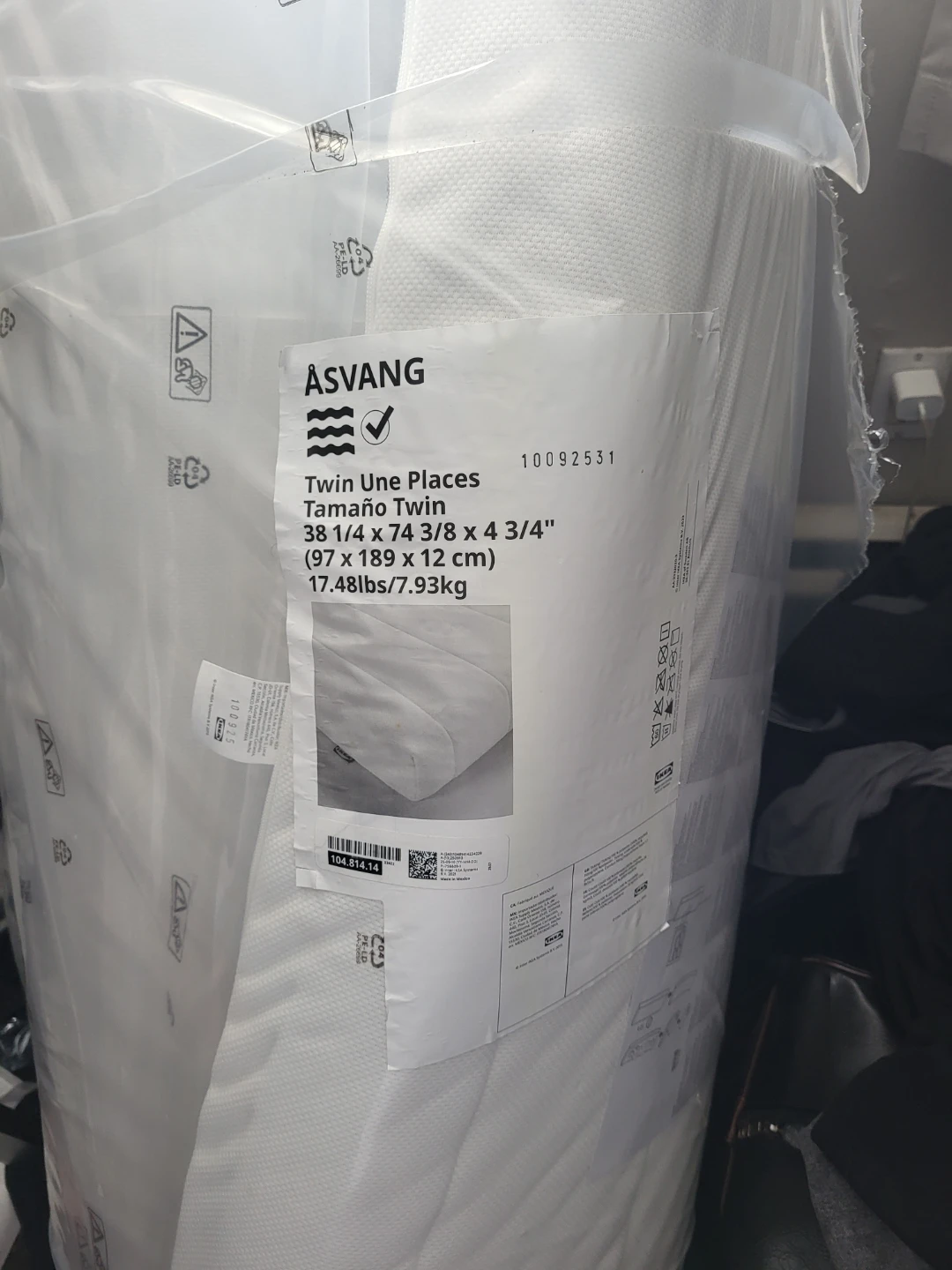 IKEA ÅSVANG Twin Mattress