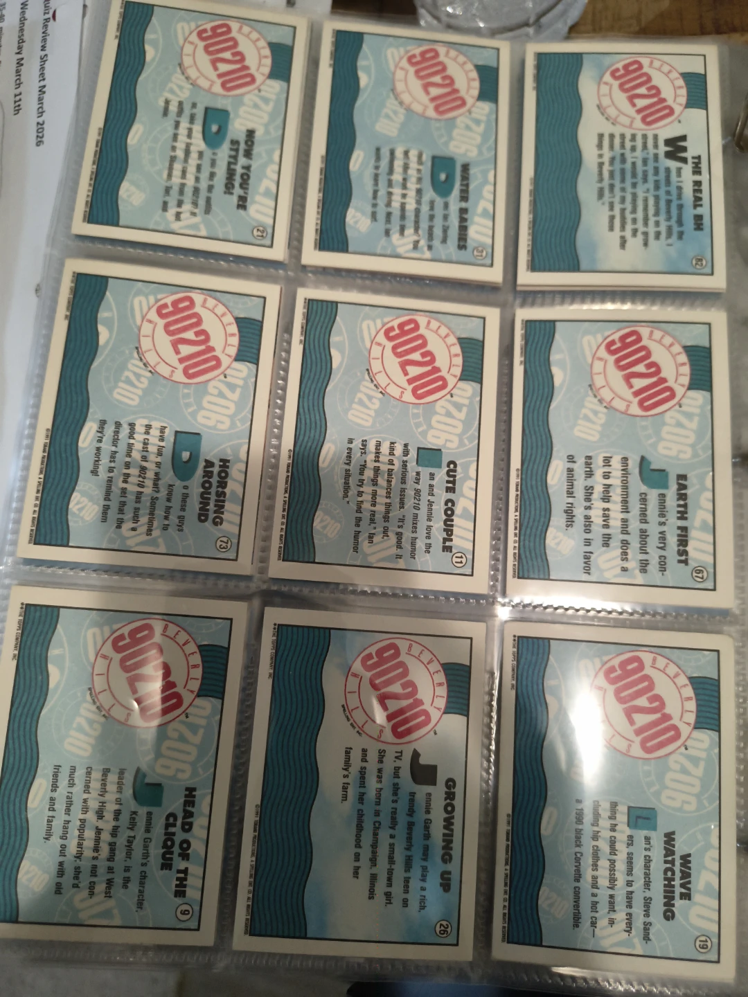 90210 Trading Cards - photo 2