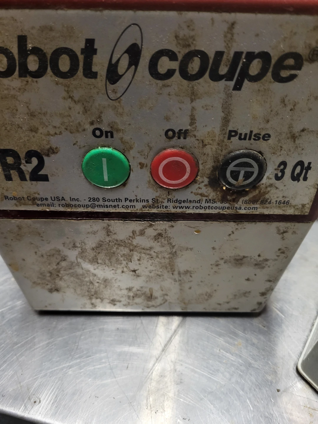 Robot Coupe R2 3 Qt Food Processor