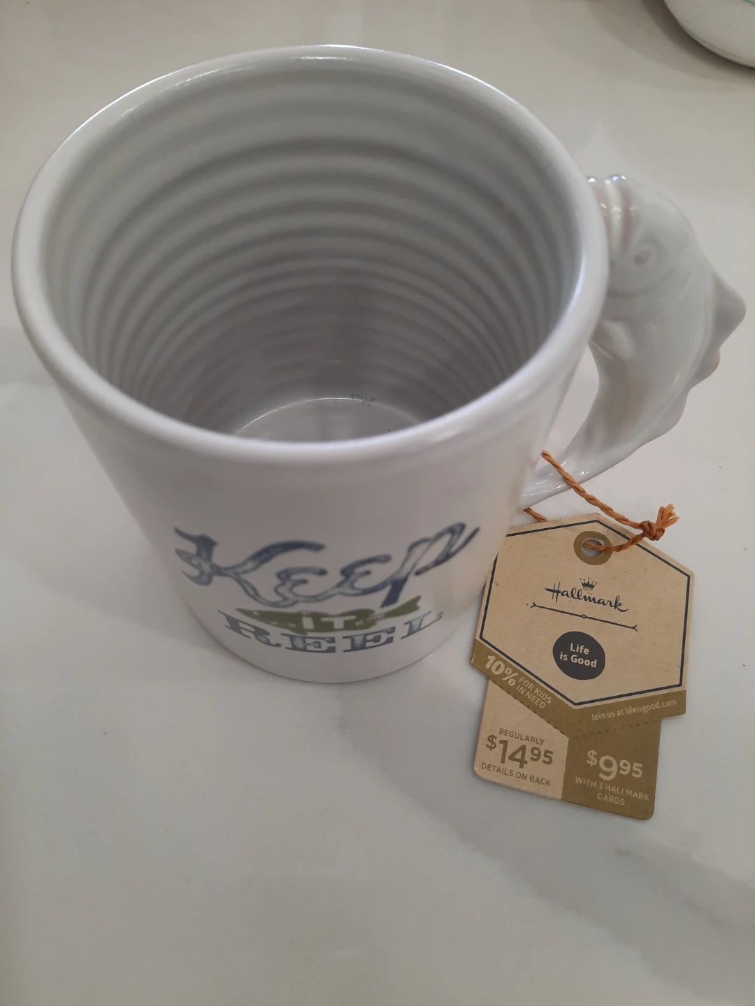 Hallmark "Keep Reel" Coffee Mug - photo 2