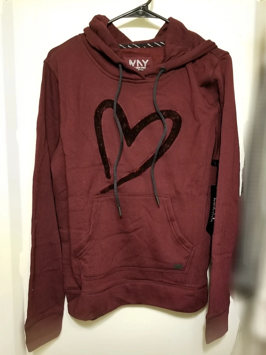 NWT Marc New York Performance Heart Graphic Hoodie