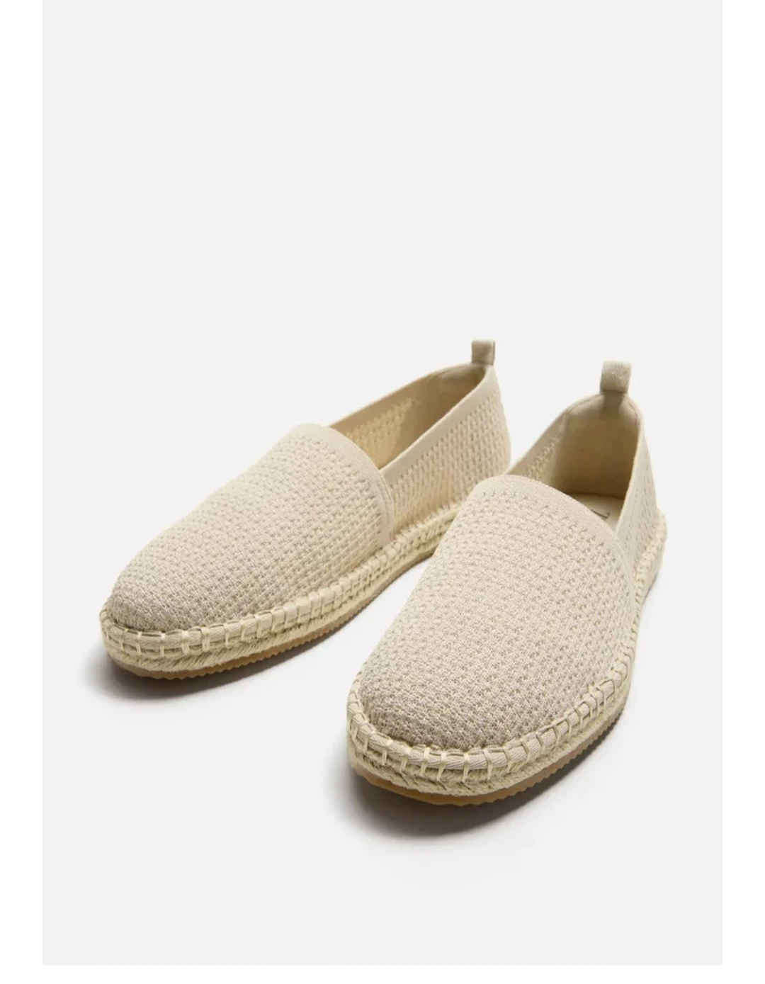 Zara Man Knit Espadrilles Size 40
