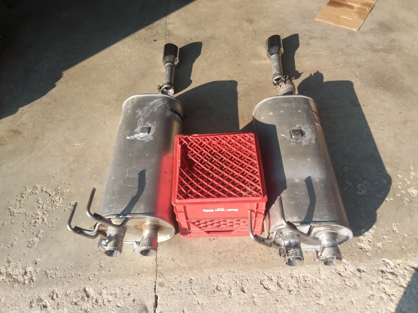 Muffler Exhaust Set part # 55398327AC for pick up trucks - photo 2