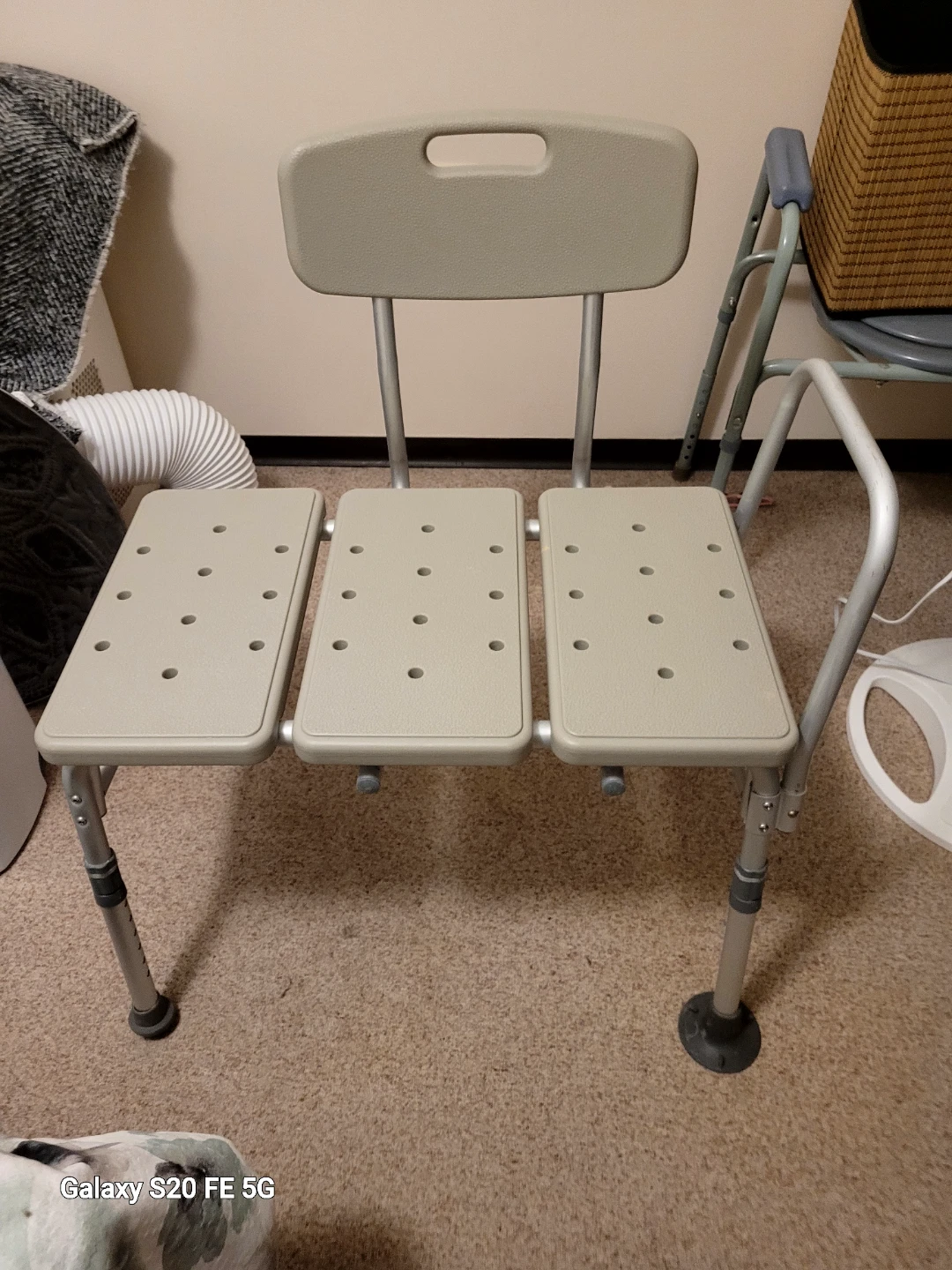 Shower Chair with Back - photo 2