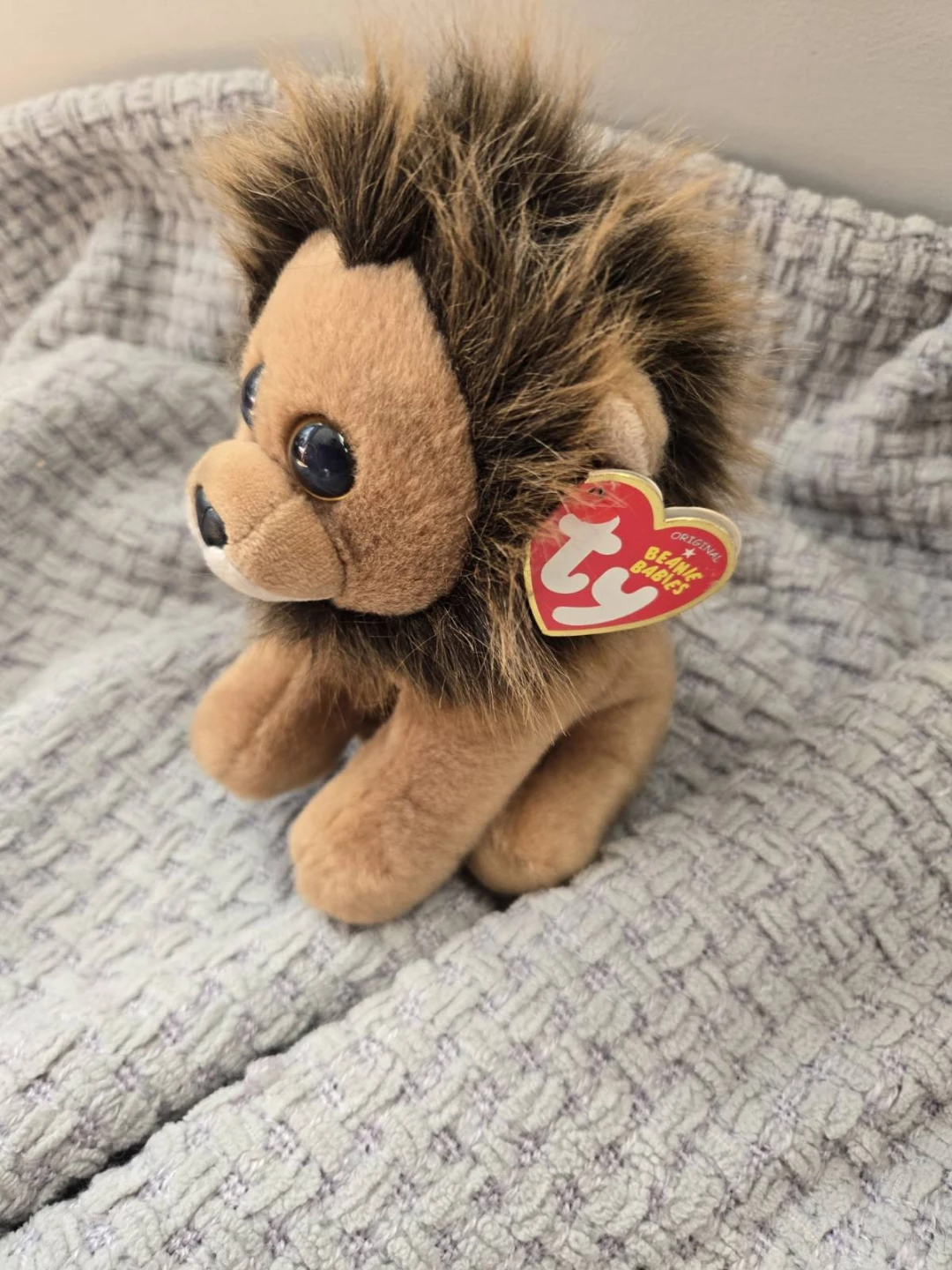 Ty Beanie Babies Cecil the Lion Plush