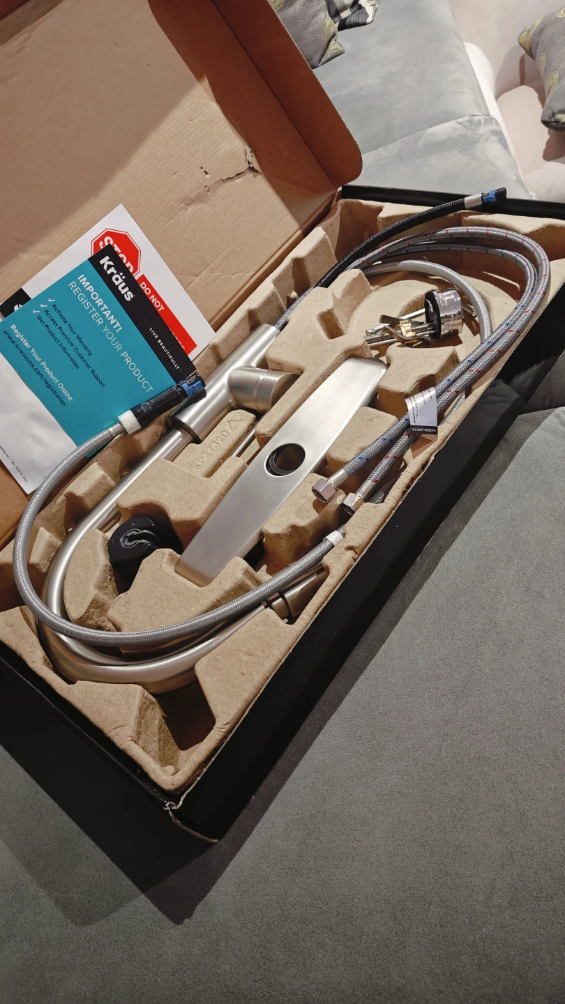 Kraus stainless steel Kitchen Faucet