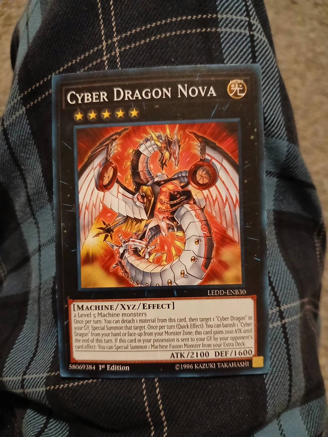 Yu-Gi-Oh! Cyber Dragon Nova LEDD-ENB30 Trading Card