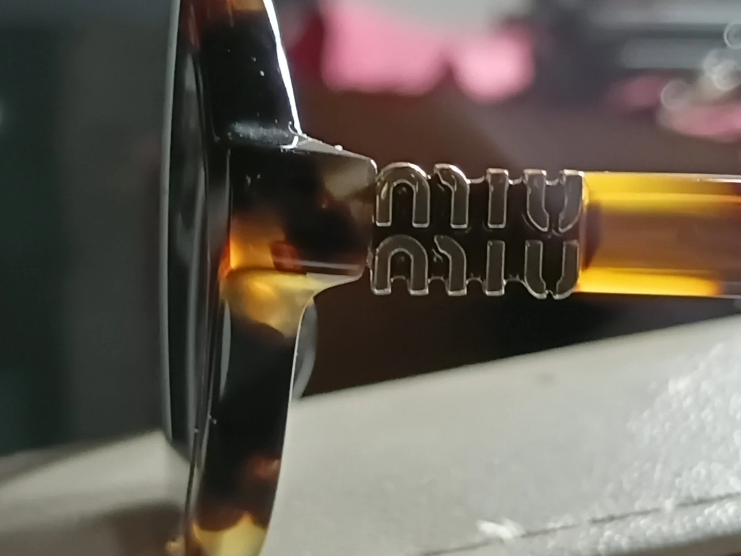 Miu Miu Tortoiseshell Sunglasses - photo 2