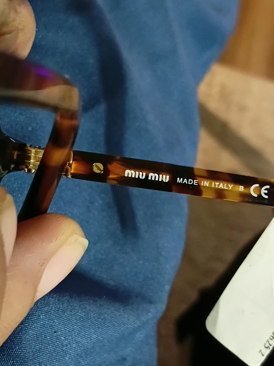 Miu Miu Tortoiseshell Sunglasses - photo 3