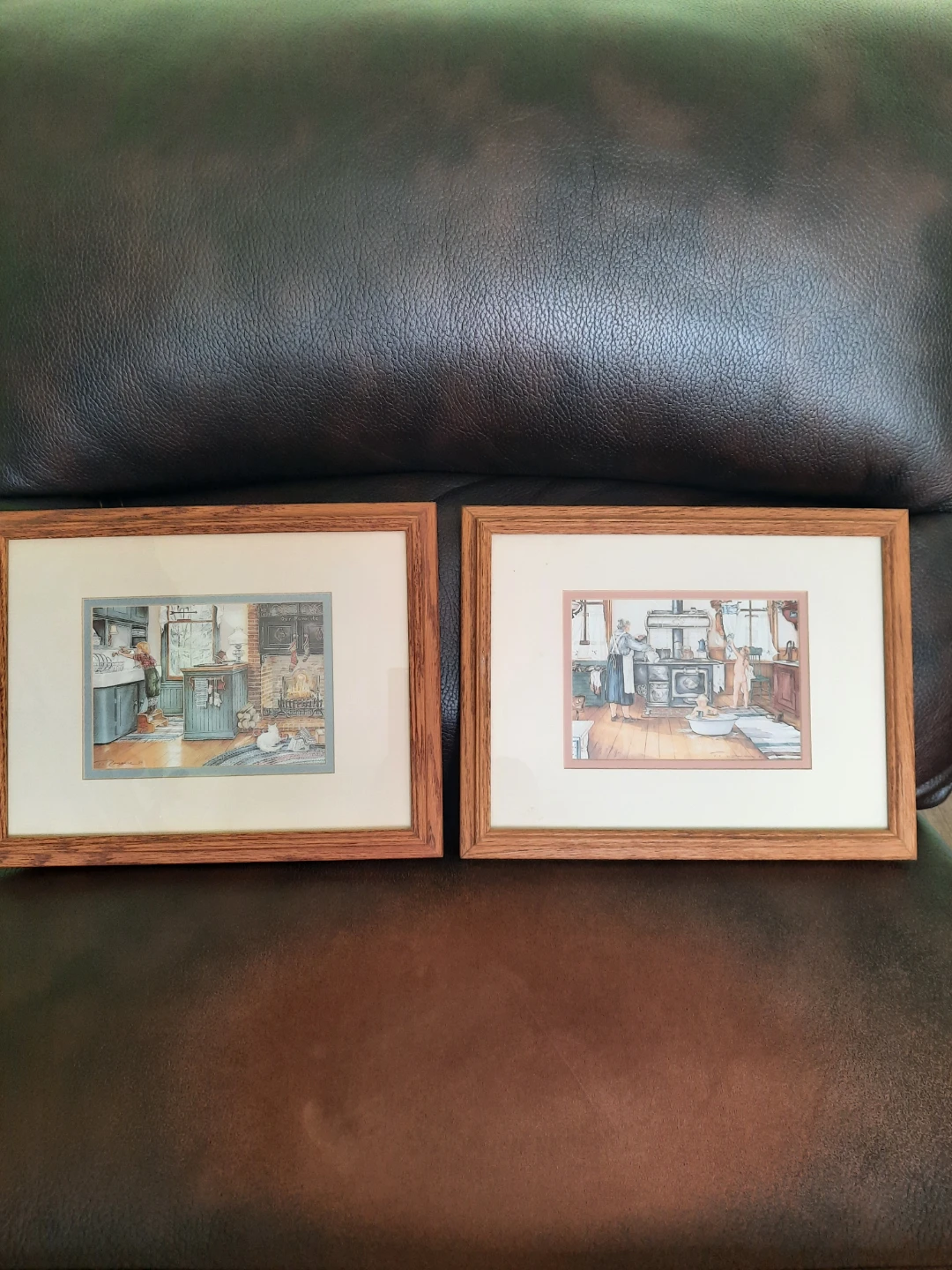 The framed prints of artwork by Canadian artist Trisha Romance, - photo 2
