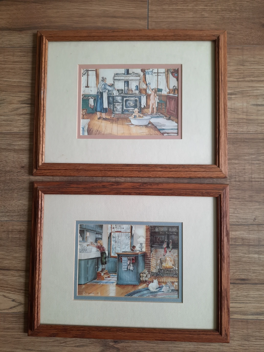 The framed prints of artwork by Canadian artist Trisha Romance, - photo 3
