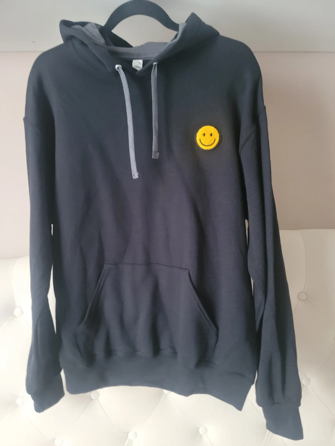 Smiley hoodie size Medium