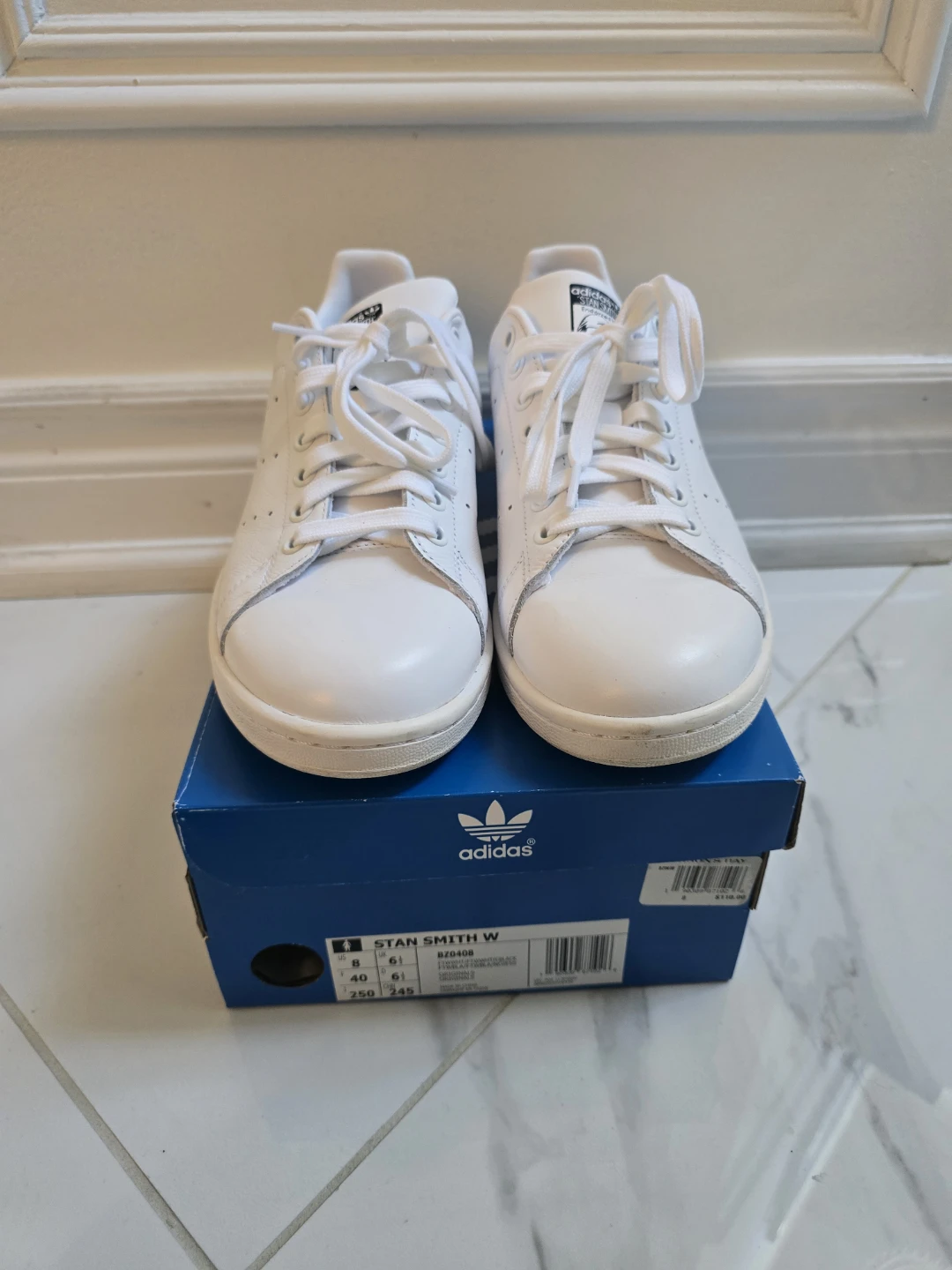 Adidas Stan Smith Women's Shoes White Size 8 - photo 3