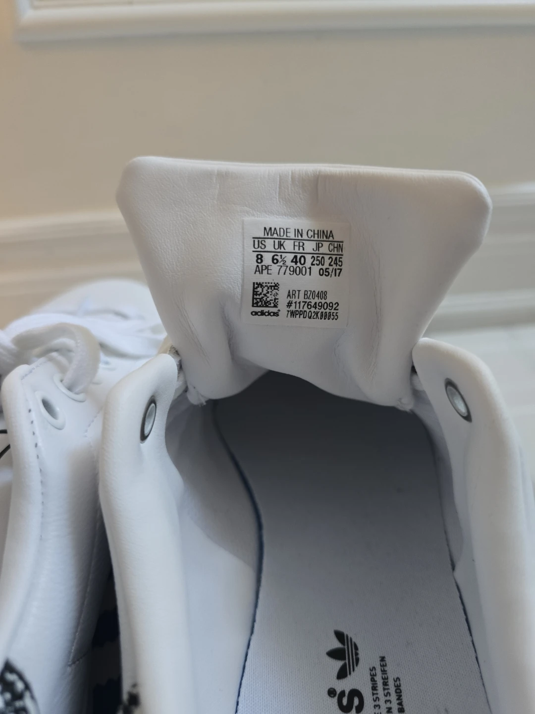 Adidas Stan Smith Women's Shoes White Size 8 - photo 5