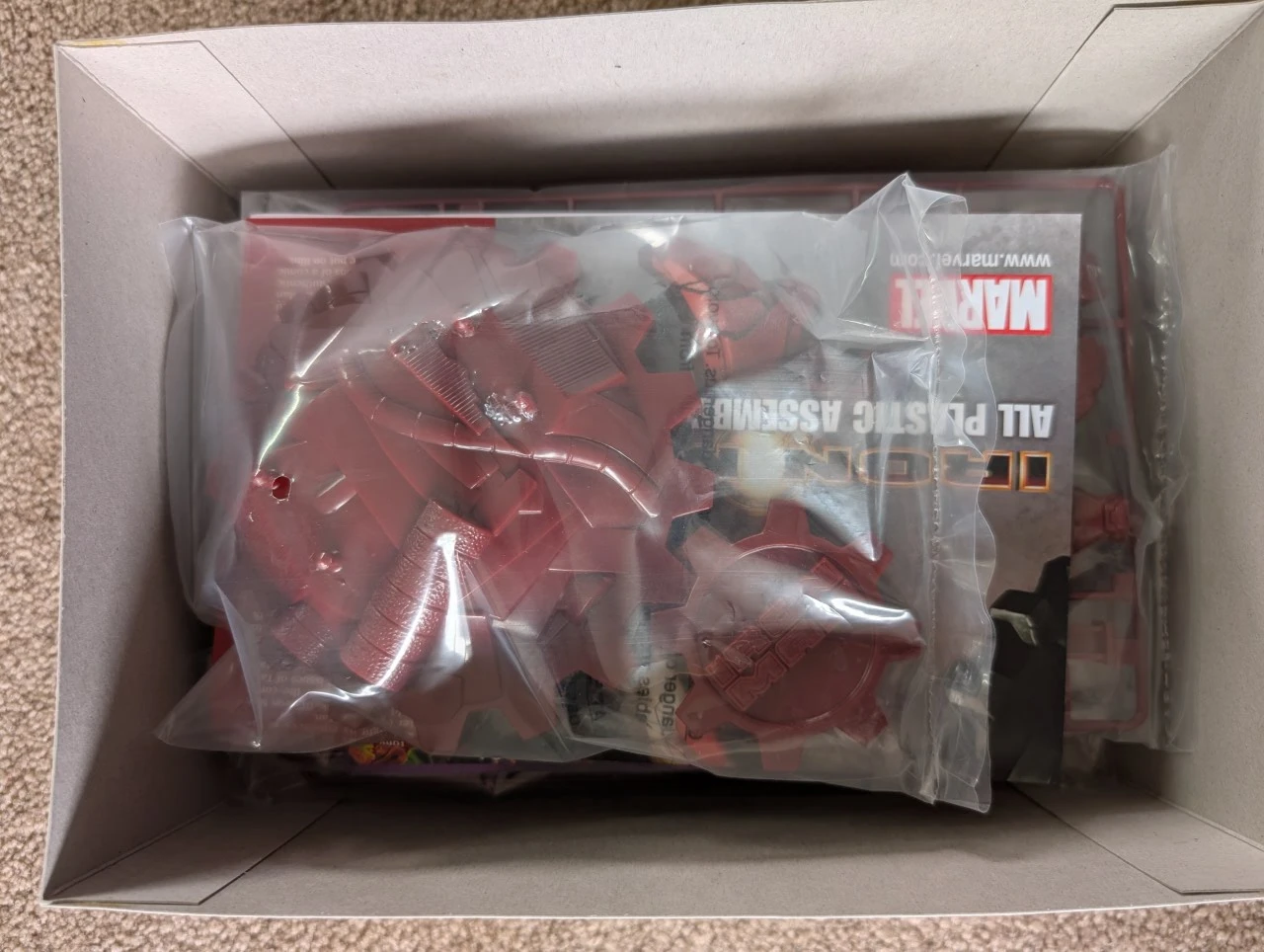 Moebius Iron Man All Plastic Assembly Model Kit - photo 2