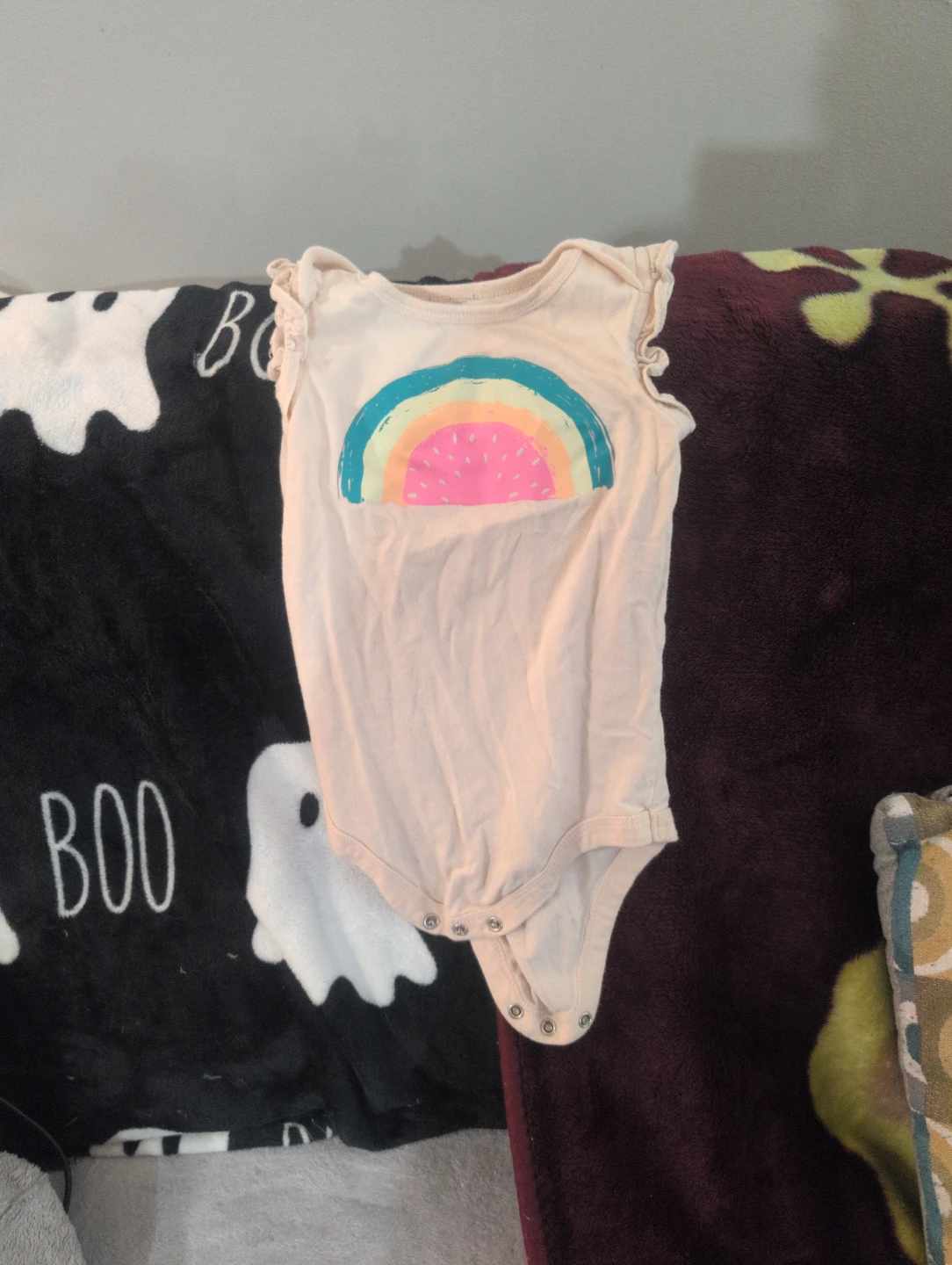 Baby Girl Rainbow Bodysuit